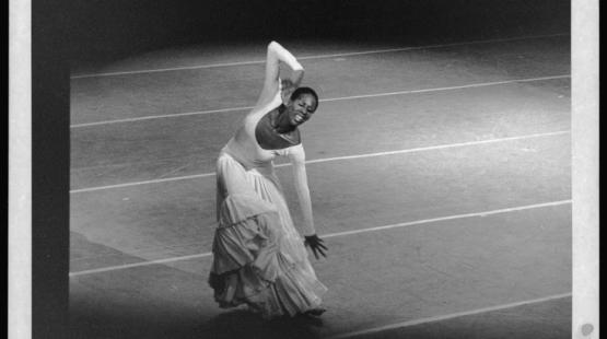 Judith Jamison in Alvin Ailey's Cry. Photo by Jack Mitchell.
